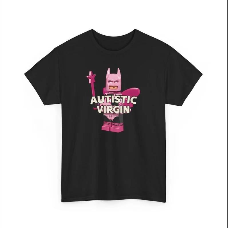 Autistic Virgin Tshirt, Funny T shirt, Autism Meme Tee