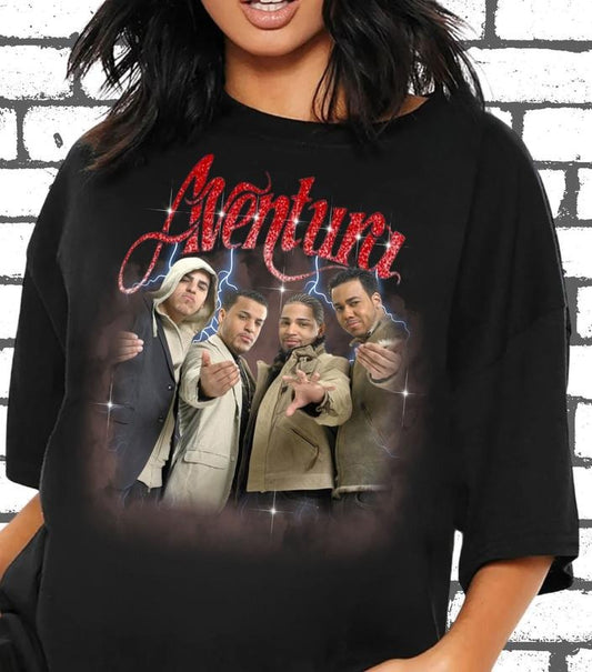 Aventura Tour Shirt, Aventura Bachata Graphic T Shirt, Unisex Shirt, Aventura Concert Group Shirt, Romeo Santos Shirt, Unisex T-Shirt, Gifts For Family Friends, Short Sleeve Tee Shirt, Gifts For Birthday Fathers Day Christmas Anniversary Thanksgiving