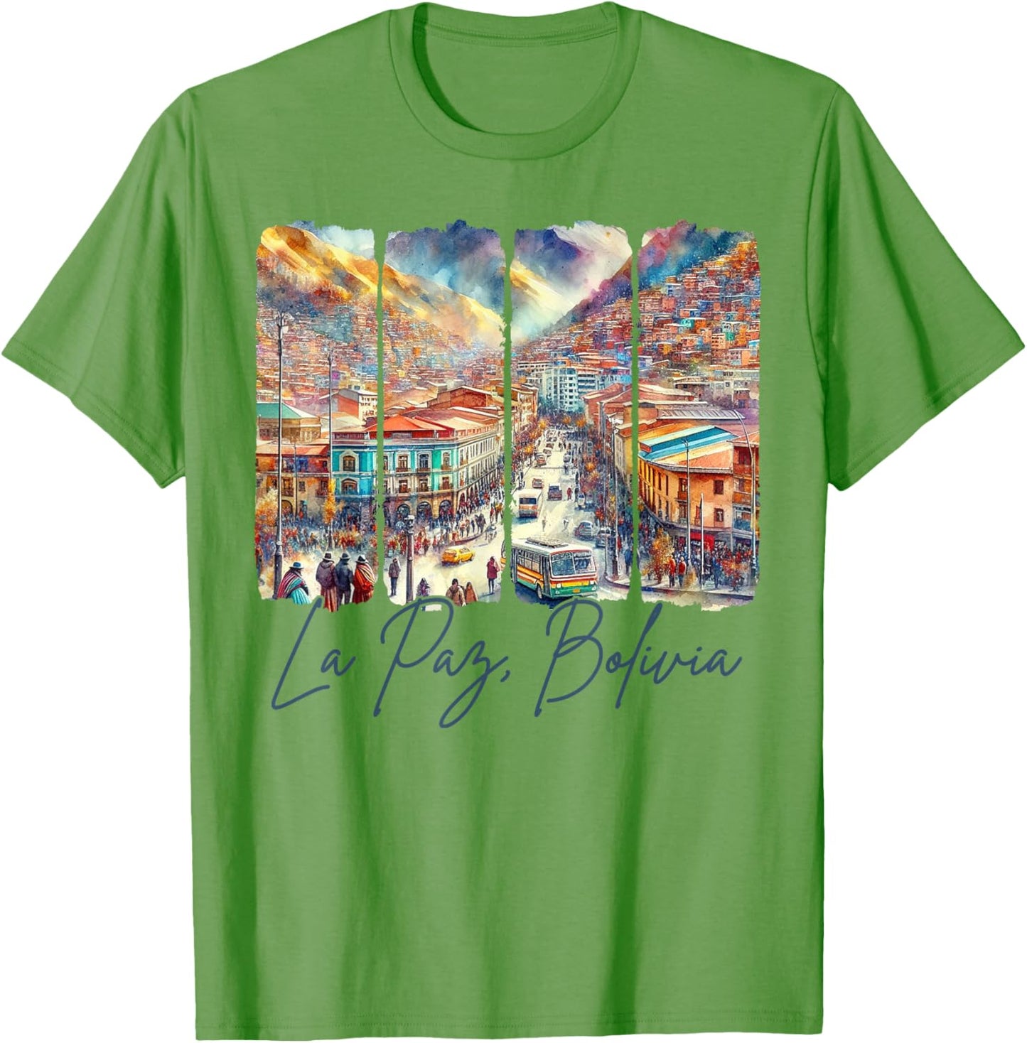 La Paz Bolivia Traveling Brushstroke La Paz Souvenir Trip