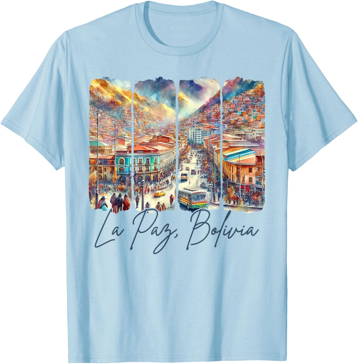 La Paz Bolivia Traveling Brushstroke La Paz Souvenir Trip