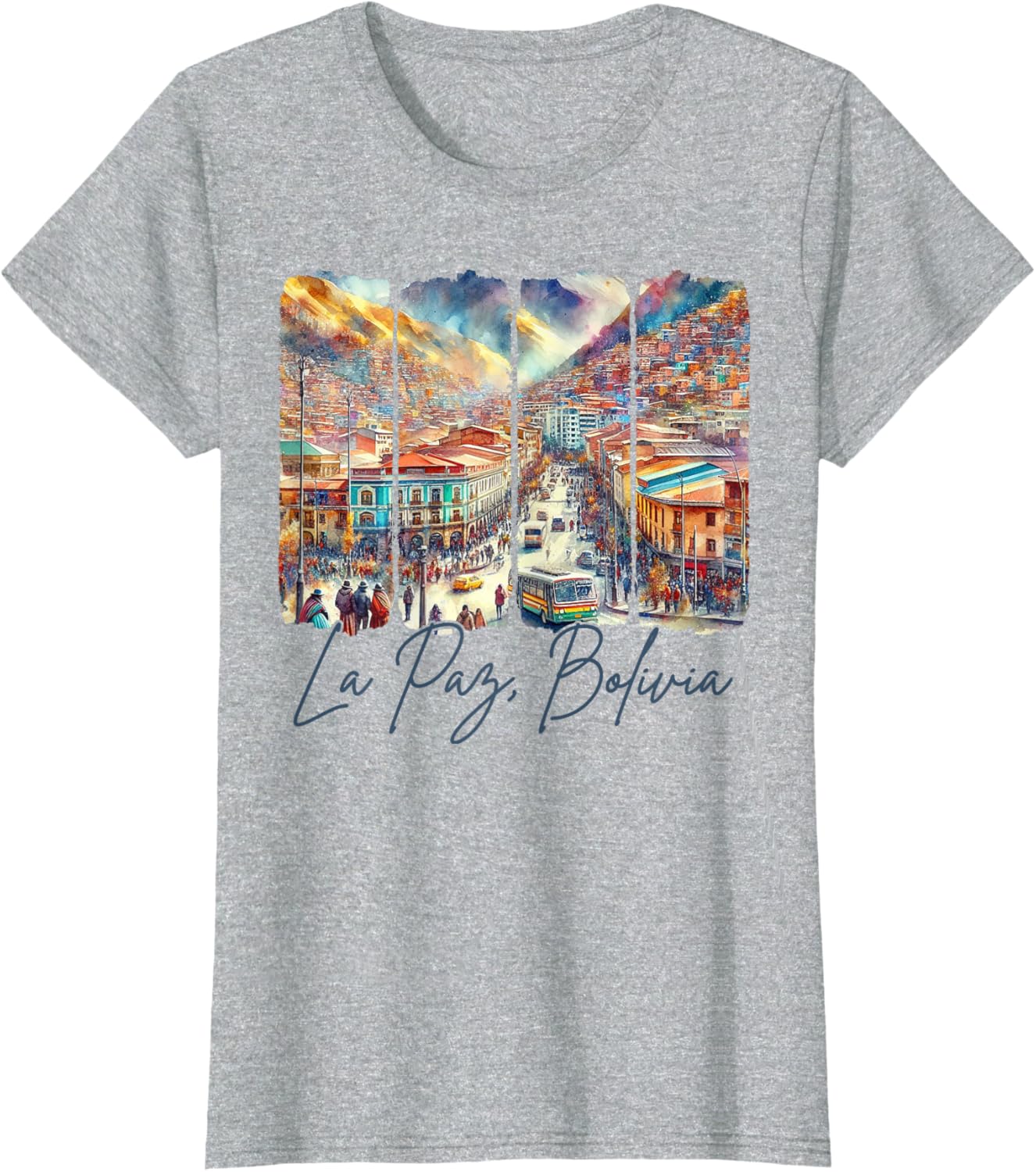 La Paz Bolivia Traveling Brushstroke La Paz Souvenir Trip