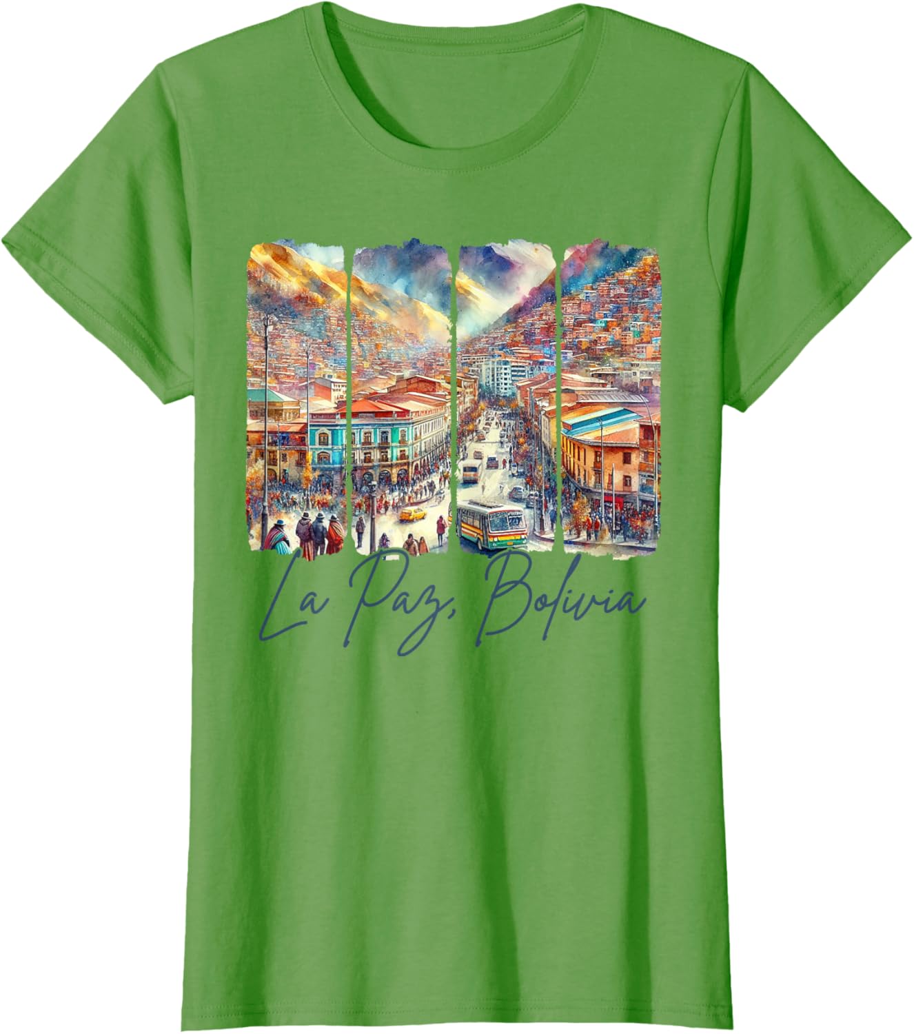 La Paz Bolivia Traveling Brushstroke La Paz Souvenir Trip
