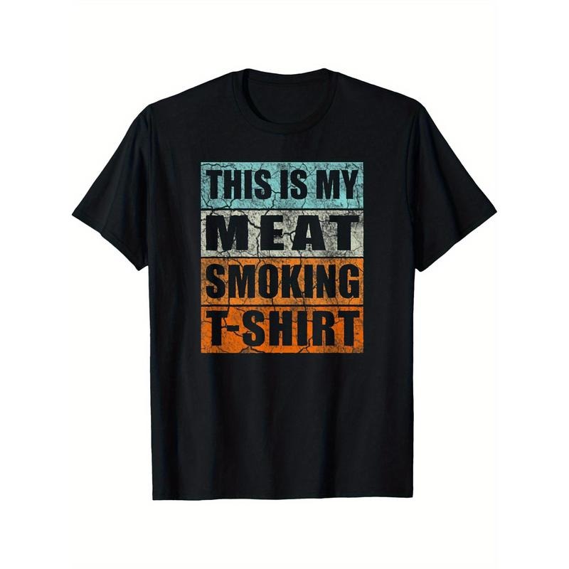 BBQ Smoker Themed Retro - Vintage My Meat Smoking T-Shirt made in usastyle{n002}2