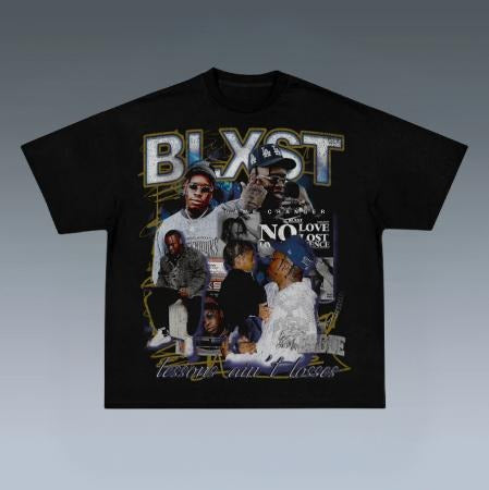 BLXST TEE, Prints Vintage T-Shirt, Rapper Shirt, Hip Hop Shirt, Rap Music Shirt, R&B Shirt, Pop Shirt, Graphic Tee Shirt, Unisex T-Shirt, Gift For Him, Crewneck Short Sleeve Shirt, Shirt Trending Top Menswear Underwear Streetwear