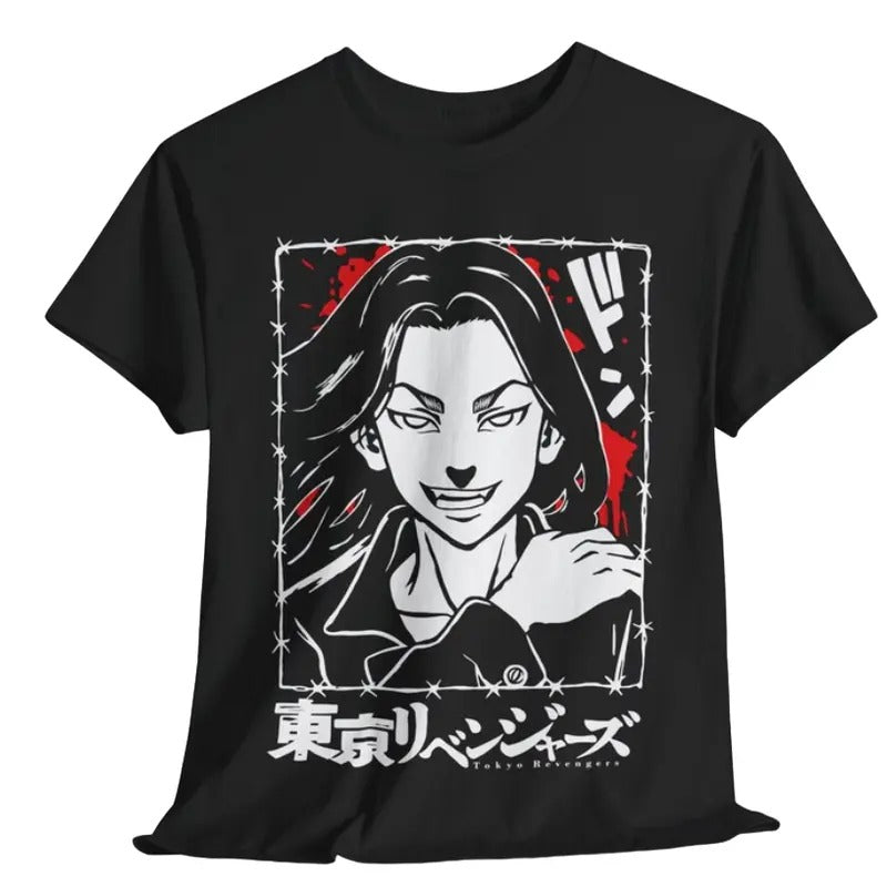 Baji T-Shirt, Anime Shirt, Japanese Anime, Anime Vintage T-Shirt, Anime Lover Shirt
