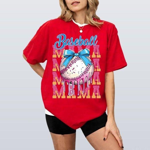 Baseball Mama T-shirt Premium Comfort Premium Comfort Soft Cotton Lightweight Soft And Stylish