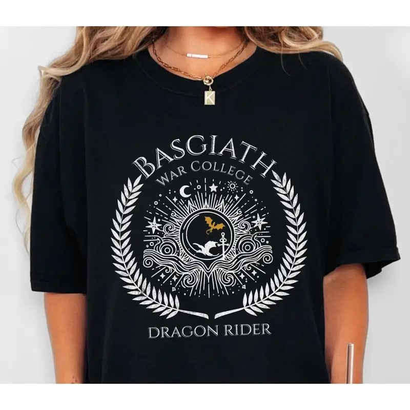 Basgiath War College Shirt, Dragon Rider Shirt, Fly or Die Shirt, Bookish Shirt, Basgiath Shirt, Dragon Lover Gift, Comfort Colors T-shirt