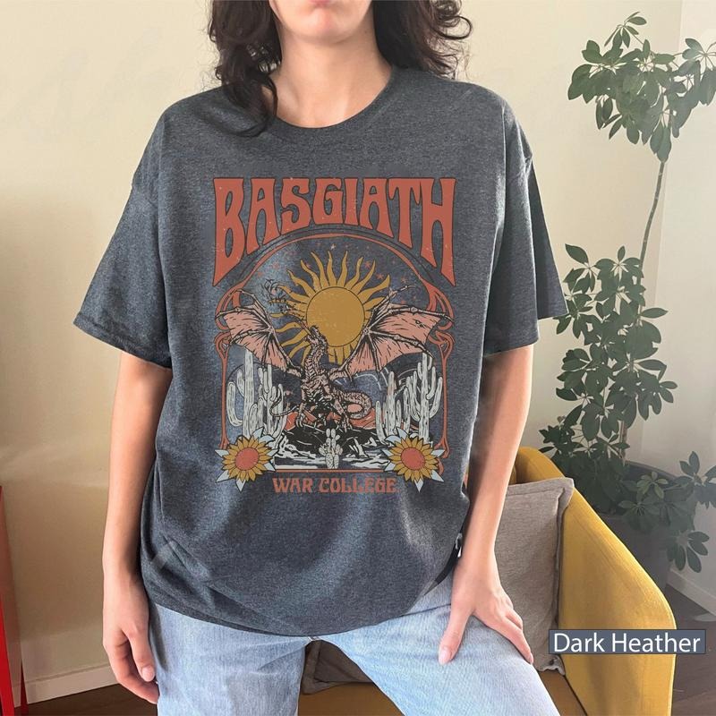 Basgiath War College Shirt, Fourth Wing Shirt, Dragon Ridder Rebecca Yoros Shirt, Fourth Wing Violet Sorrengail Bookish Shirt
