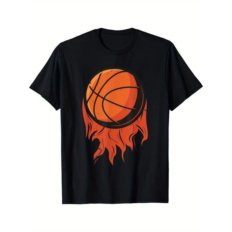 Basketball players and lovers gift t-shirts, comfortable fit sports and holiday wear trend suit is suitable for daily wear, comfortable fit sports and holiday wear made in usa