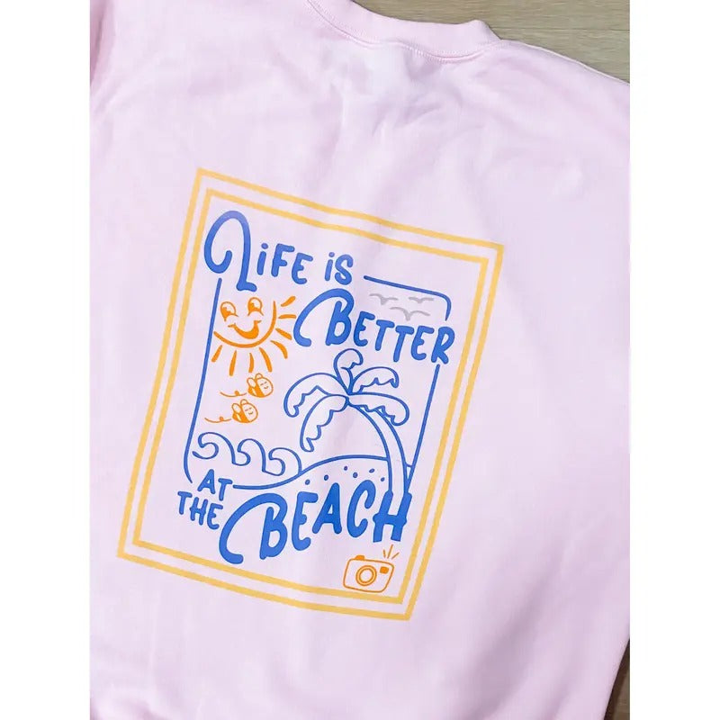 Beach Life Graphic Top