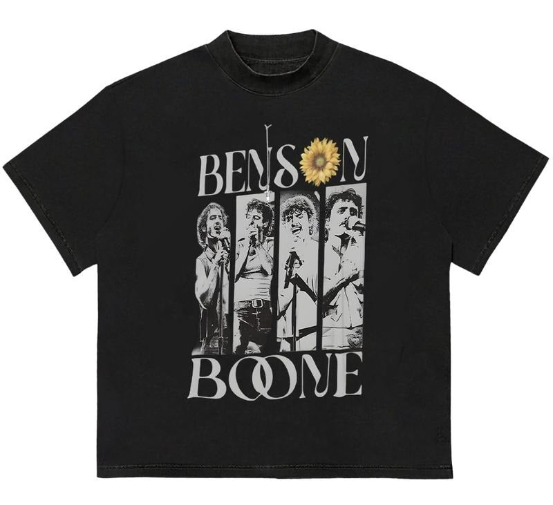 Bee.neson Bo.onnee T-Shirt Cozy Graphic T-Shirt for Chilly Days Soft Cotton Fabric