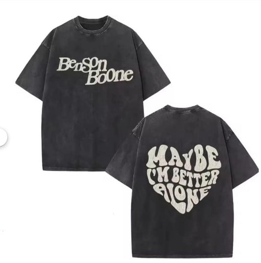 Benson Boone Fireworks And Rollerblades Tour Album 2025 Concert T-Shirt