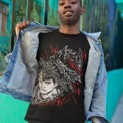 Berserk Guts T-Shirt Griffith Sacrifice Anime Manga Unisex Tshirt Tee ALL SIZES