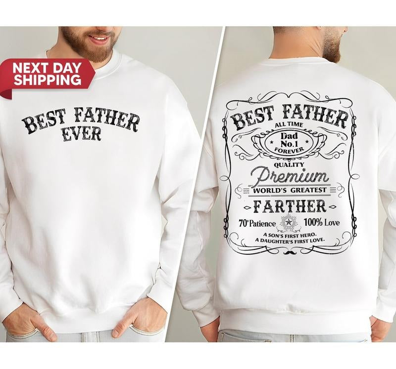 Best Father All Time shirt, Fathers Day Gift, Husband Shirt Humor Gift for Men, Funny Dad Shirt Father Shirt