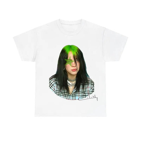 Billieee Green Star Shirt, Tour 2025 Fan Tee