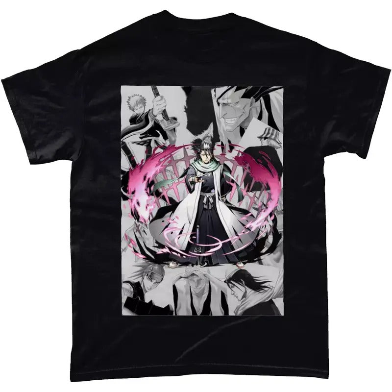 Bleach BYAKUYA BANKAI Manga Strip Anime Unisex Tshirt T-Shirt Tee ALL SIZES