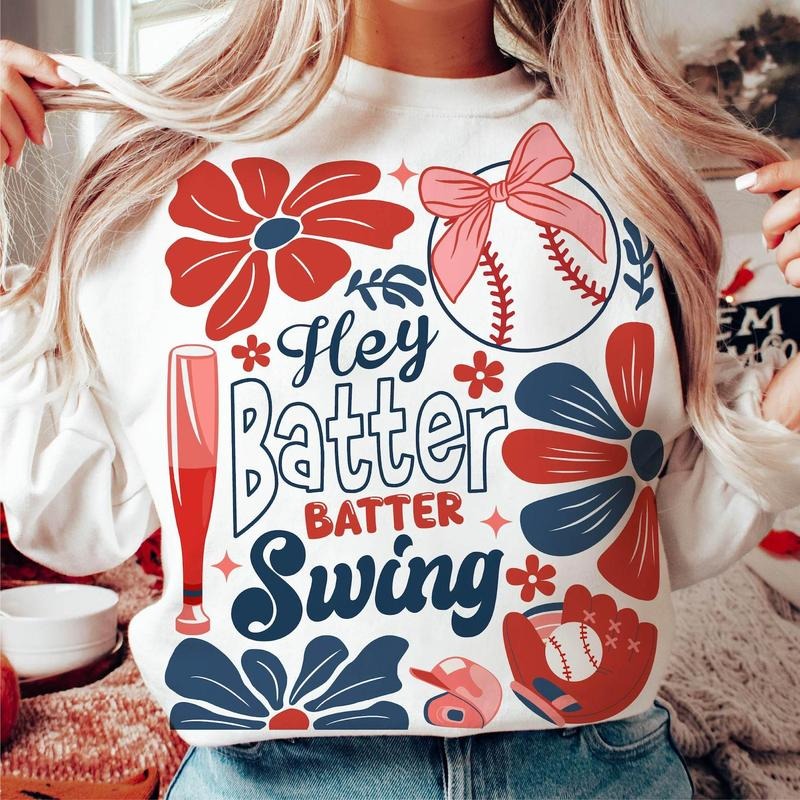 Boho Baseball Batter Batter Swing Shirt, Retro Checkered Baseball Coquette Shirt, Game Day Baseball Coquette Shirt, Funny Baseball Png Game Day Shirt