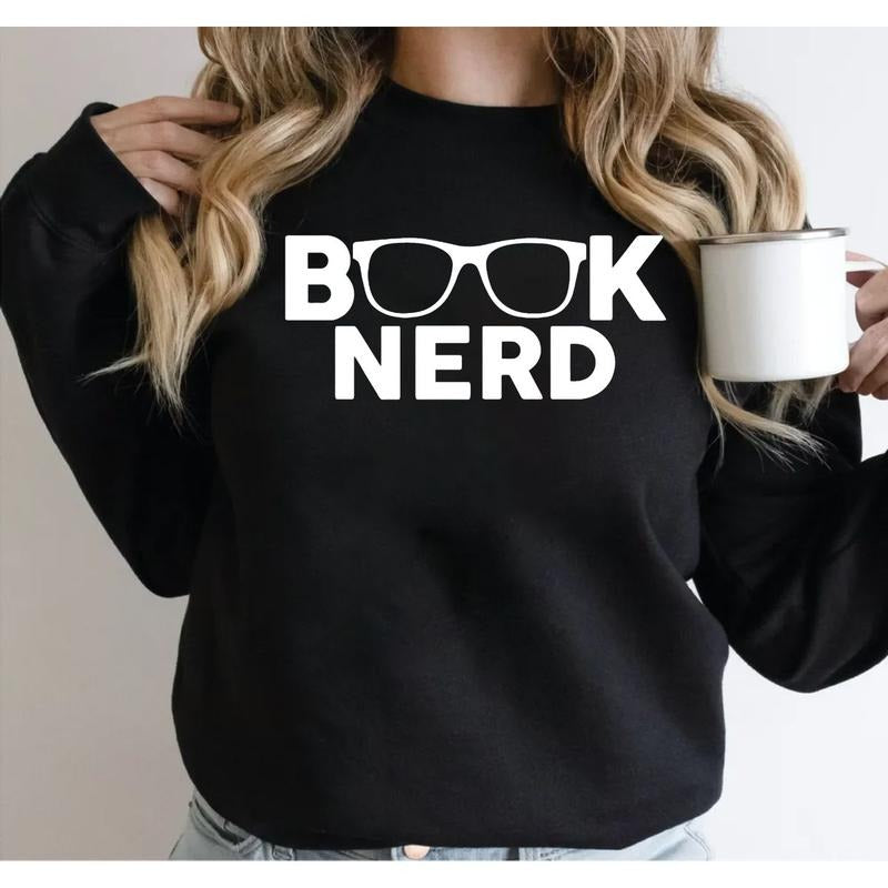 Book Nerd Hoodie, Book Lover Gift, Funny Book Lover Hoodie, Reading Sweatshirt, Gift For Bookish Bookworm Hoodie , Unisex Sweater Pullover Tee