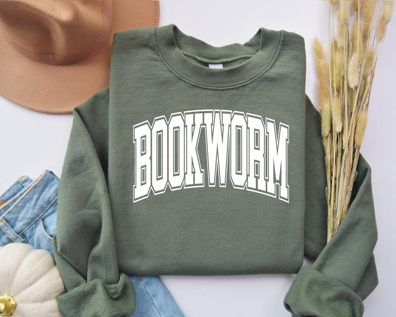 Bookworm Sweatshirt, Bookish Hoodie, Book Club Sweatshirt, Reading Sweatshirtm Bookworm Sweater, Book Sweatshirt, Book Club Shirt, Book Lover Sweatshirt, Book Crewneck
