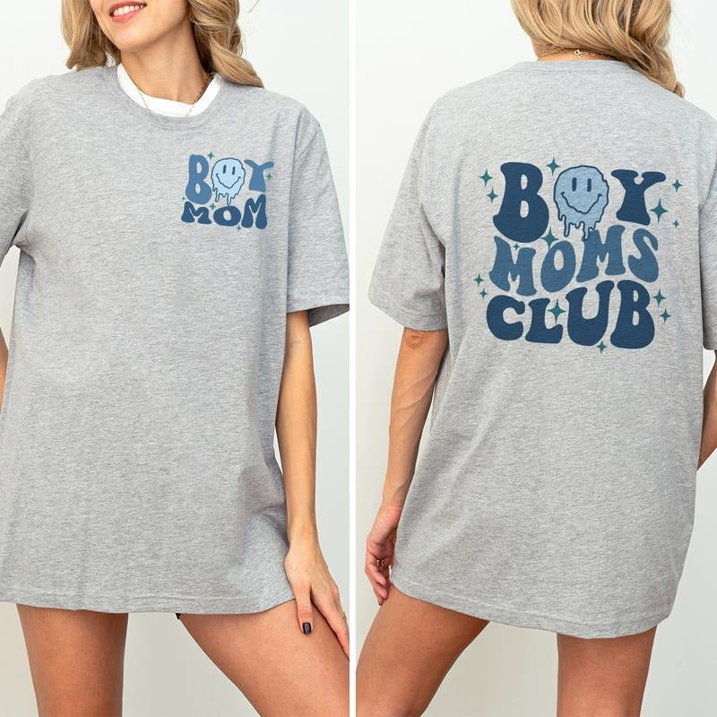 Boy Mom Tshirt, Boy Moms Club Tee, Cool Mom Club, Gift for Mom, Mama Shirt, Boy Mama Tees, Motherhood, MomLife Shirt, New Mom Gift, Happy Mother's Day Gift, Mothers Day Shirt
