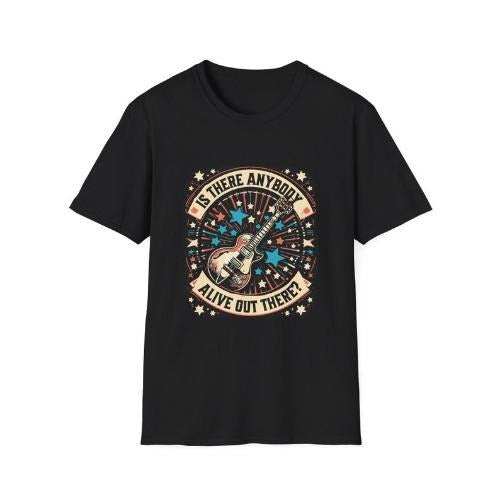 Bruce Springsteen E Street Band T Shirt Is Anybody Alive Out There Rock n Roll Vintage Retro Unisex Softstyle T-Shirt made in usa