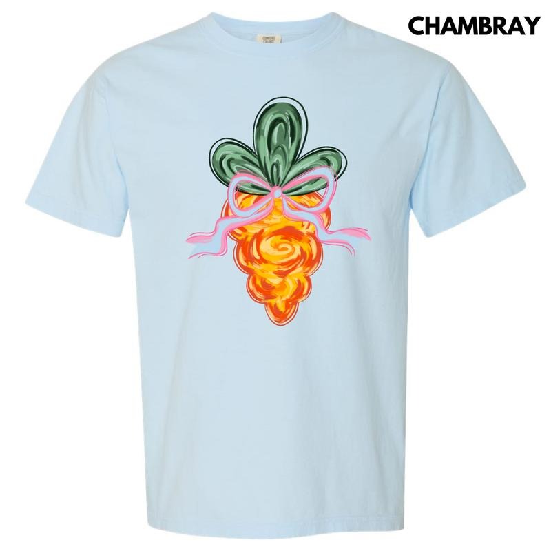 Brushstroke Carrot Comfort Colors T-Shirt 'NLB'