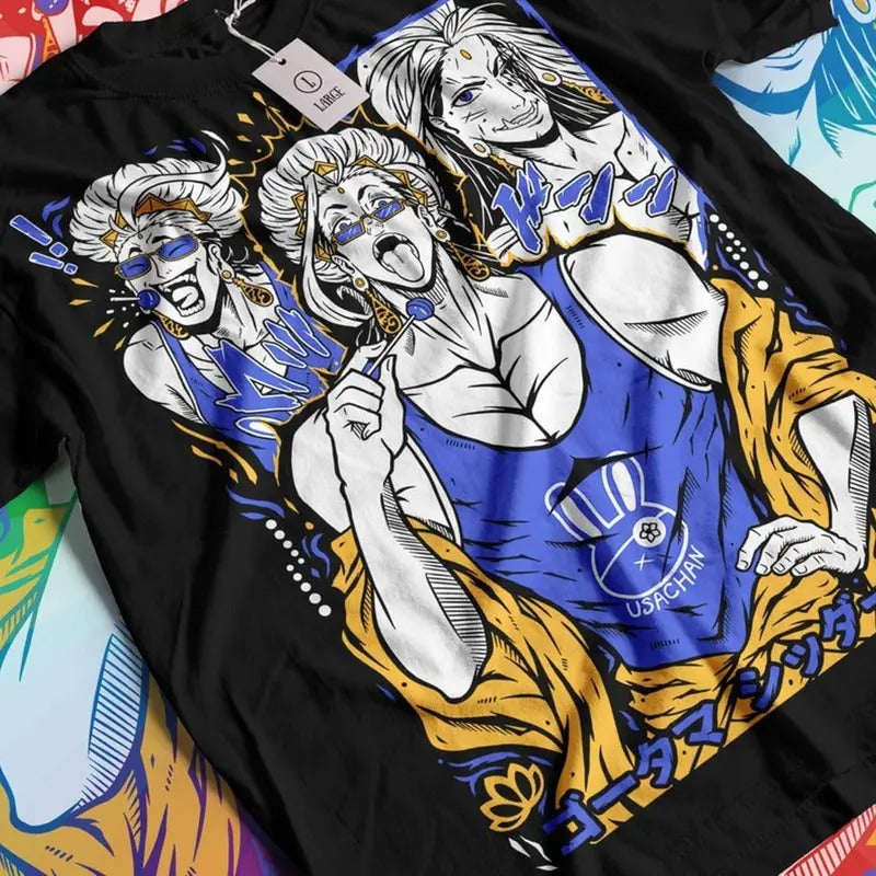 Buda t-shirt Record Of Ragnarok Anime Manga Girl Buddha Fan Gift Soft Tee , Anime shirt, Japanese Anime, Birthday Gift