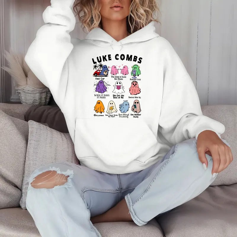 C0mbs Halloween Inspired Hoodie, Concert Outfit, Fan Merch, Country Music Hoodie, Unisex Long Sleeve Pullover Hoodie Shirt, Casual Clothing