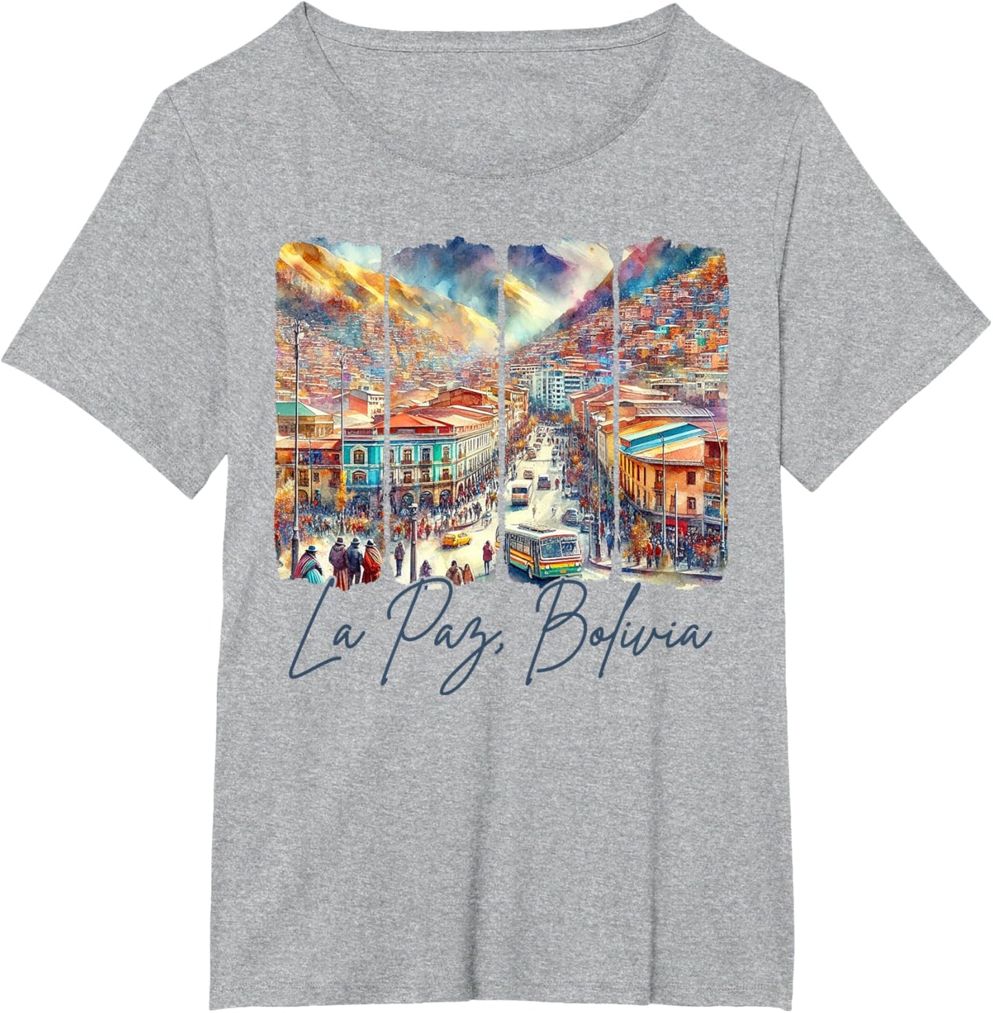 La Paz Bolivia Traveling Brushstroke La Paz Souvenir Trip