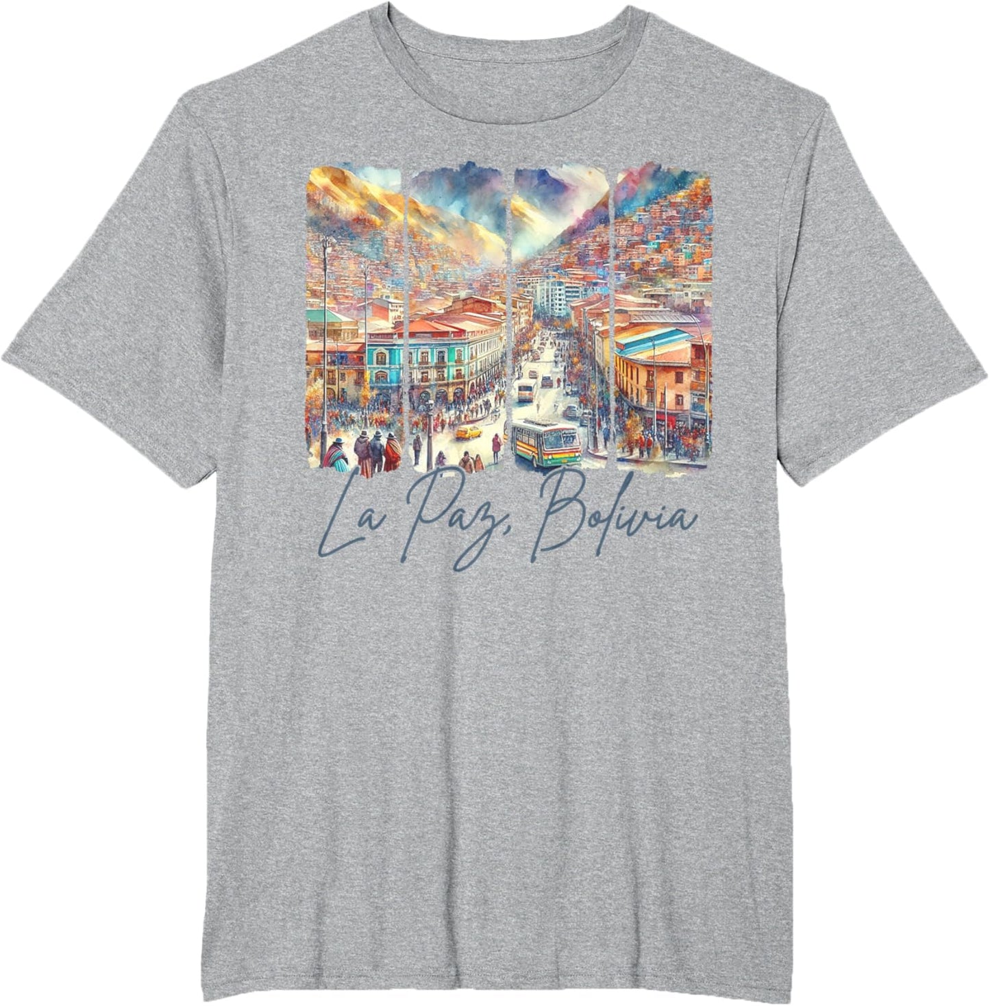 La Paz Bolivia Traveling Brushstroke La Paz Souvenir Trip