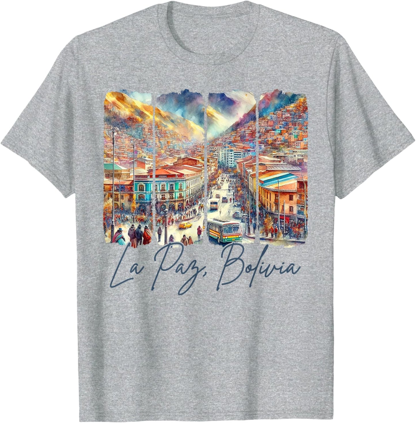 La Paz Bolivia Traveling Brushstroke La Paz Souvenir Trip
