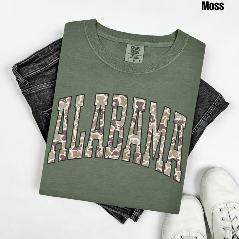 *CUSTOMIZABLE* Camo States Comfort Colors T-Shirt 'NLB'