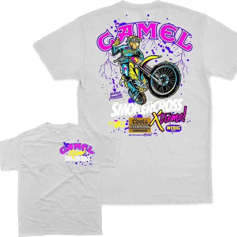 Camel Motorsport Supercross Extreme Graphic Tee, Shirt for Mens, Summer TShirt for Mens For Womens T-shirt
