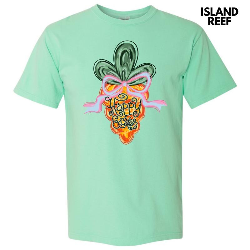 Carrot Happy Easter Comfort Colors T-Shirt 'NLB'