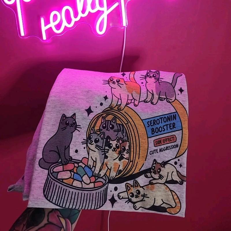 Cat Graphic Tee Or Sweatshirt, Unisex fit