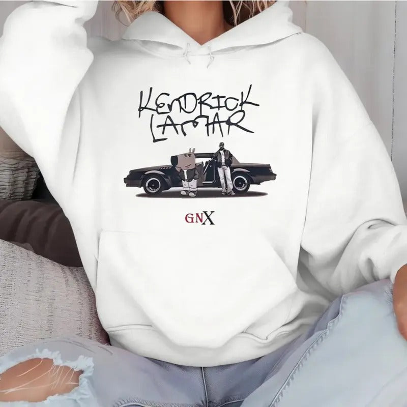 Chill Guy Meme Kendrick Lamar Gnx Album Hoodie, Kendrick Lamar Merch, Grand National Tour Merch Sweatshirt Shirt, Unisex Sweater Pullover Tee