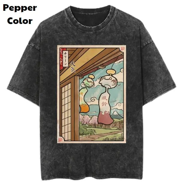 Chimecho Vintage Tees, Chimecho Picture T-Shirt, Pokemon Graphic Tees, Pokemon Shirt, Unisex Anime Shirt, Menswear Womenswear Streetwear