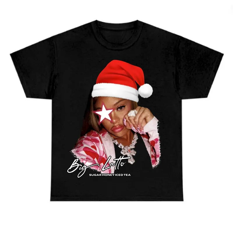 Christmas Funny Lattoooo Santa Star Shirt, Cute Shirt