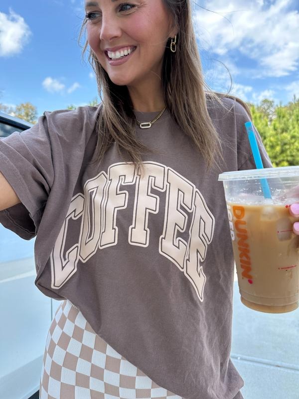 'Coffee' PUFF T-Shirt
