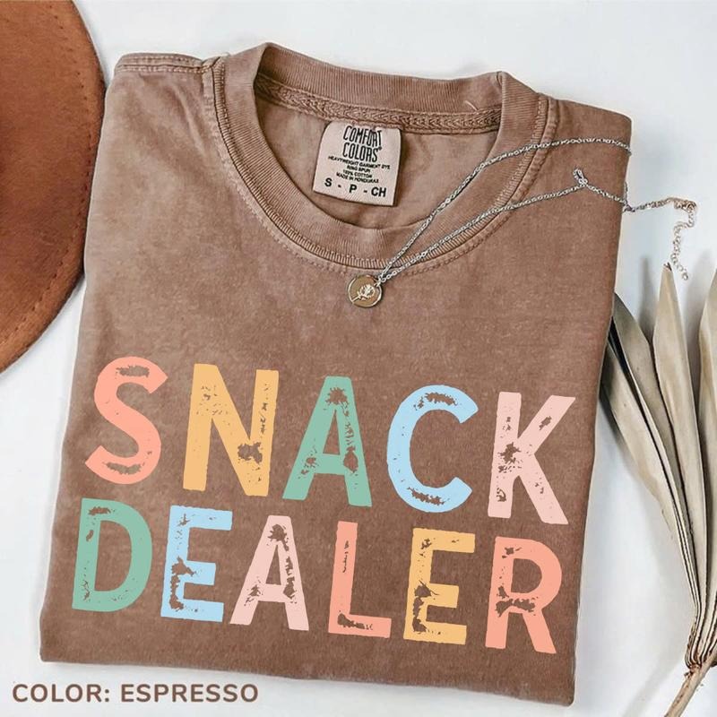 Comfort Color Snack Dealer Shirt, Funny Mom Shirt, Mom Of Twins Gift For Mom, Mothers Day T-shirt, Mom Of Triplets