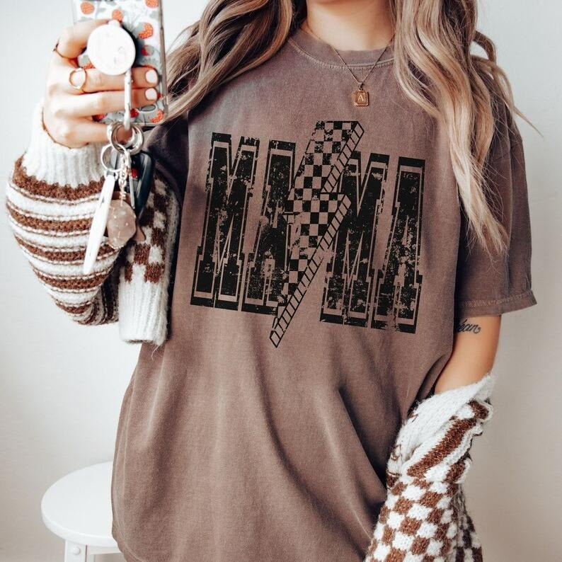 Comfort Colors Camouflage Mama T-Shirt, Mothers Day Gift, Mom Shirt, Retro Mama TShirt, Gift For Mom, Varsity Mama T Shirt, Duck Camo Mama Teesstyle{n002}2