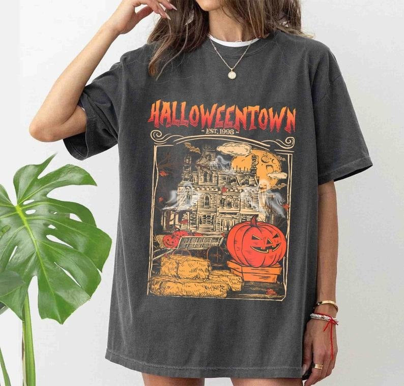 Comfort Colors Halloweentown Est 1998, Halloweentown University, Fall Shirt, Halloween Shirt