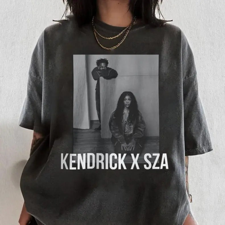 Comfort Colors Kendrick Lamar & SZA Grand National Tour Announcement 2024 Shirt, Collectible Tour T-Shirt
