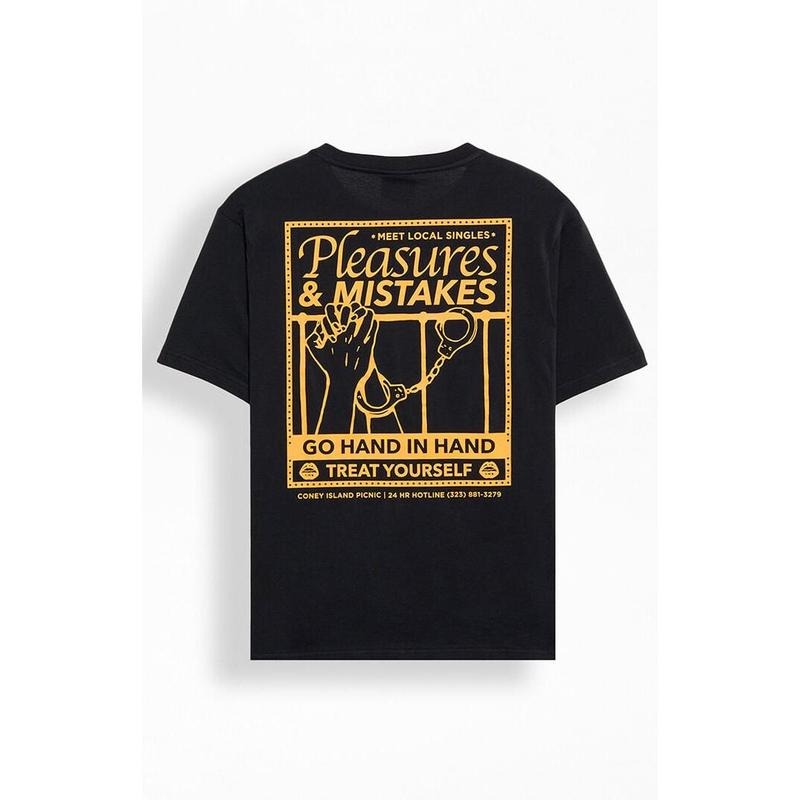 Coney Island Picnic Men's Pleasure And Mistakes T-Shirt - Multicolor