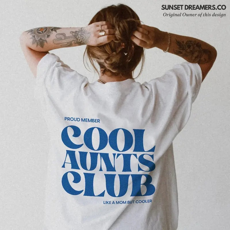 Cool Aunts Club Aunt shirt , Mother's Day shirt