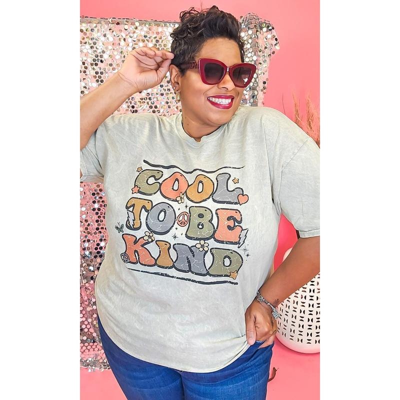Cool to Be Kind Mineral Washed Shirt