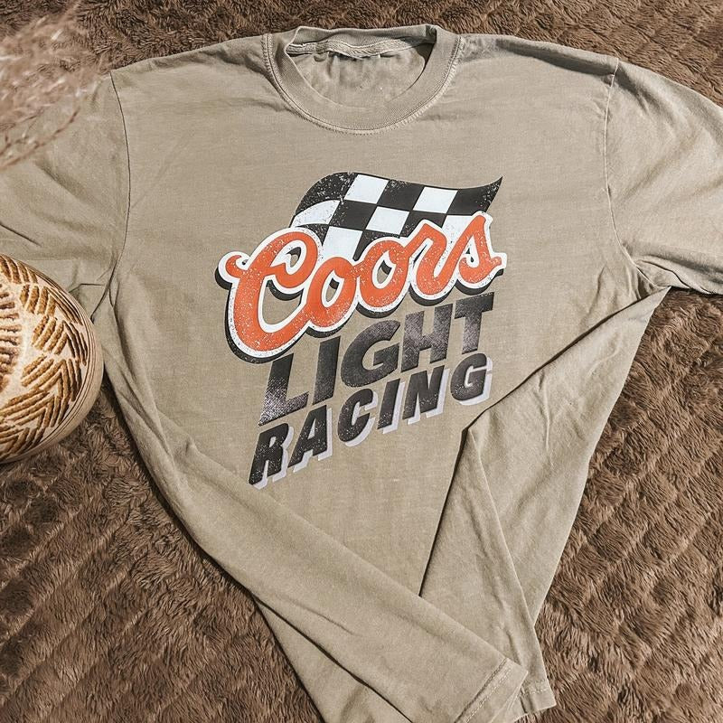 Coors Light Racing, Coors Light Shirt Men, Coors Light western sweatshirts, Racing Shirt Western outfits Women, Racing Shirts for Men, Race Day Shirt