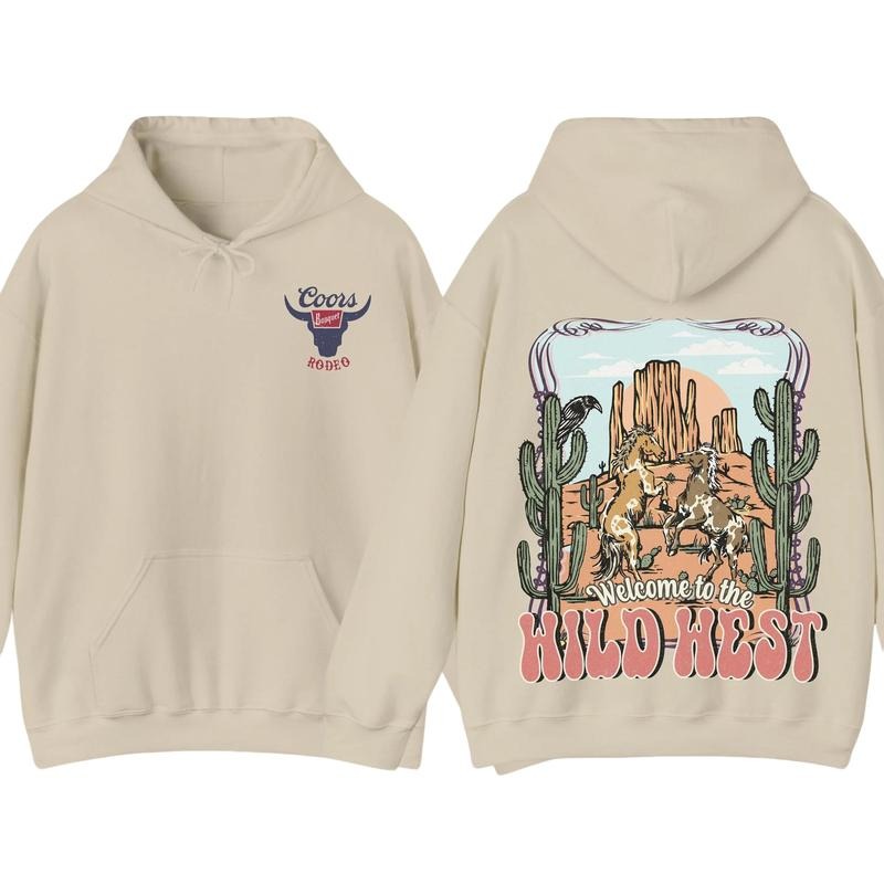 Coors Western Cowboy T-Shirt Sweatshirt Hoodie