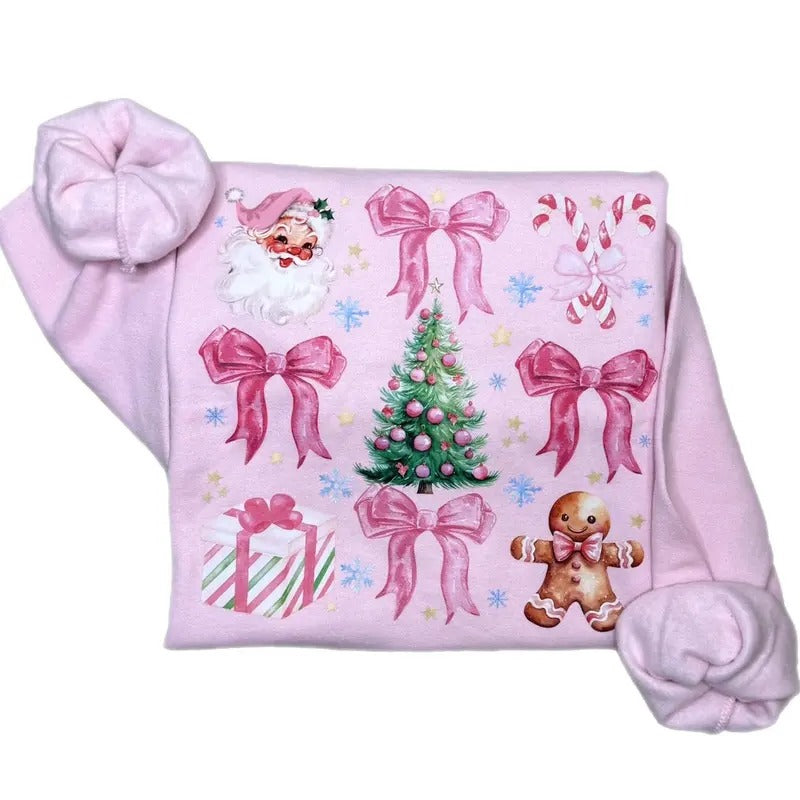 Coquette Christmas Crewneck Sweatshirt