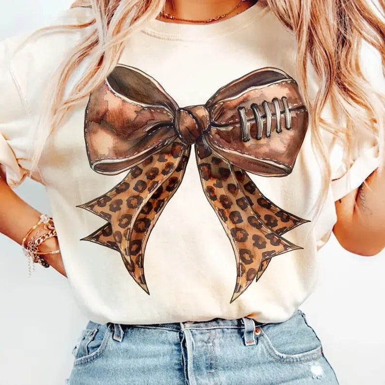 Coquette Football tshirt,Football Bow tshirt,Retro Football Bow tshirt,Fall Coquette Bow tshirt,Fall Football Shirt tshirt,Football Sport tshirt,Game Day tshirt